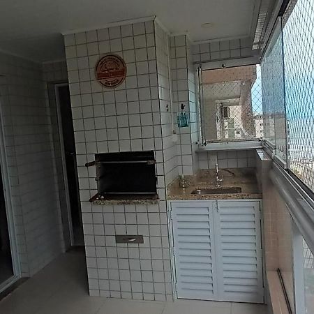 Apto Com Sacada Gourmet Vista Mar Praia Grande  Zewnętrze zdjęcie